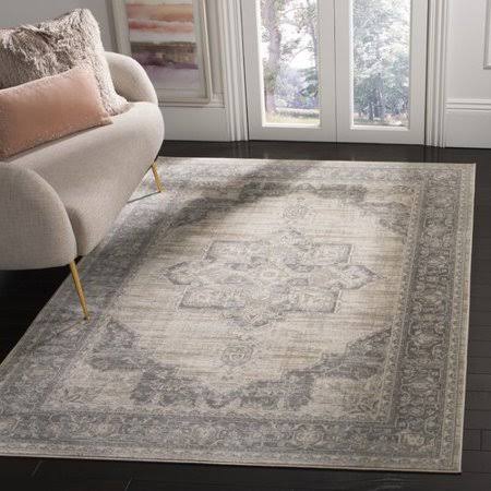 Bungalow Rose Cornett Cream/Gray Area Rug, Size: Rectangle 9' x 12' 3EIMSJ_RMYW