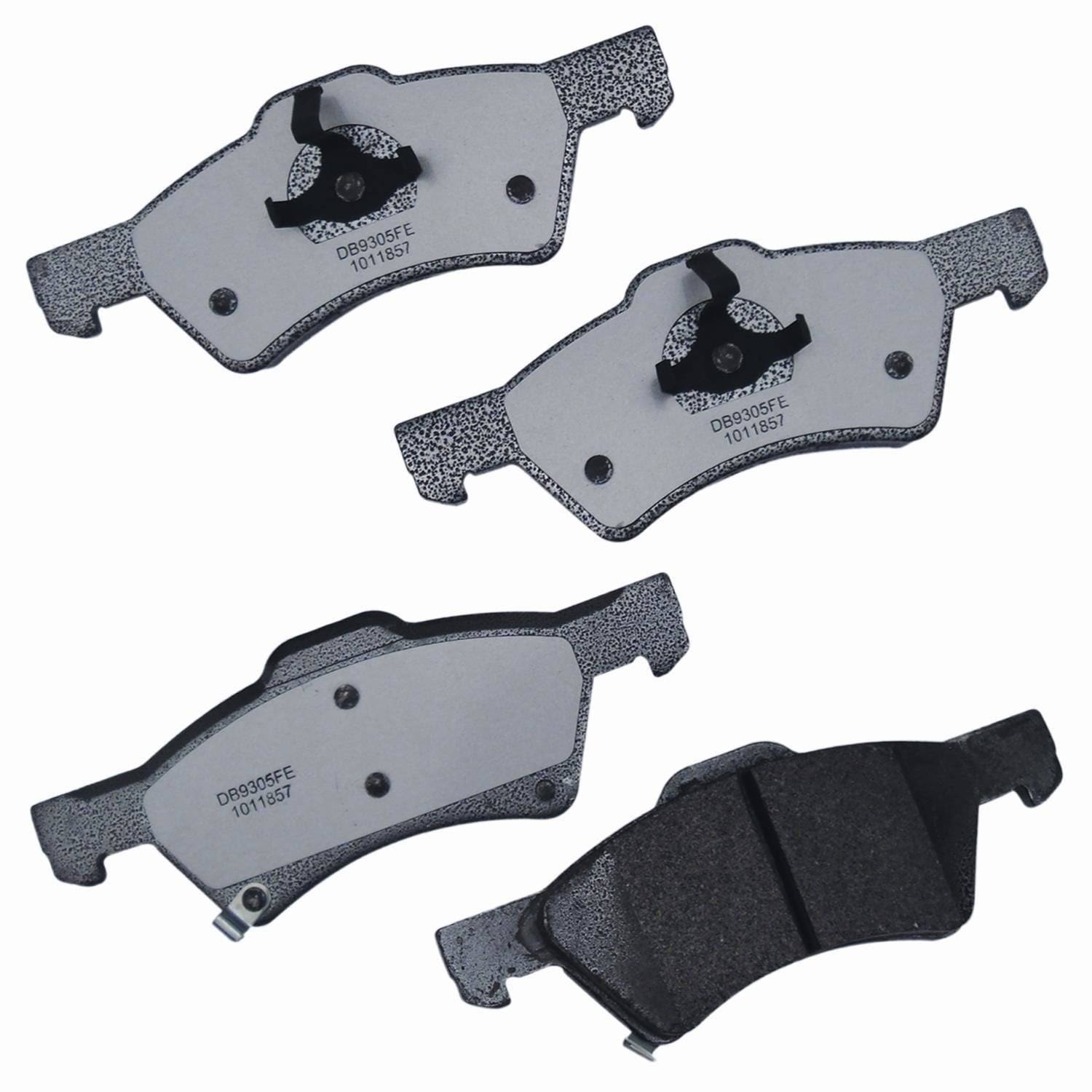 Duralast Gold Semi-Metallic Brake Pads DG857 by 7FLXIC_FMMC