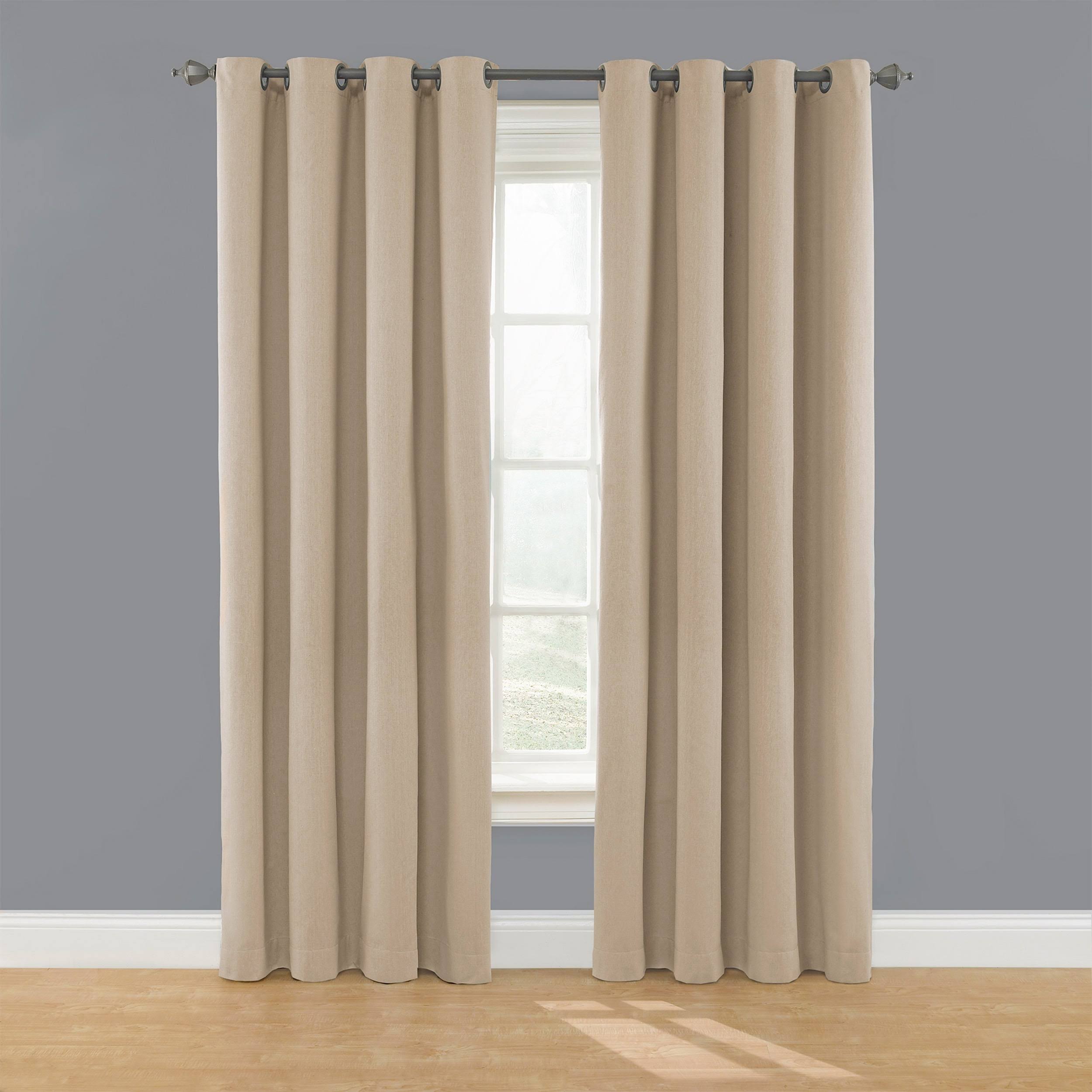 Eclipse Nadya Solid Blackout Window Curtain PANEL, 95-Inch, 49JNWW_FMNN