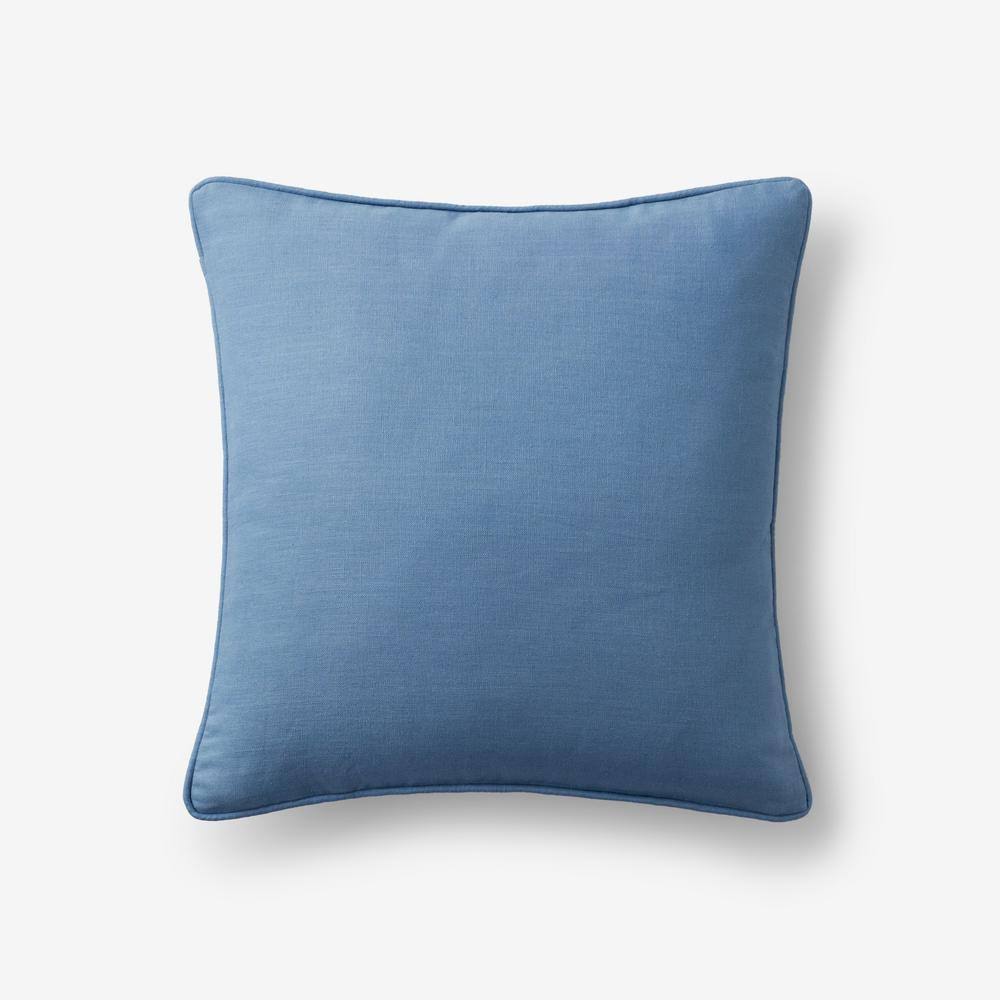 Linen Pillow Cover - Denim Blue, Size 20, Linen | The Company BP7UZN_URZL Linen Pillow Cover - Denim Blue, Size 20, Linen | The Company BP7UZN_URZL
