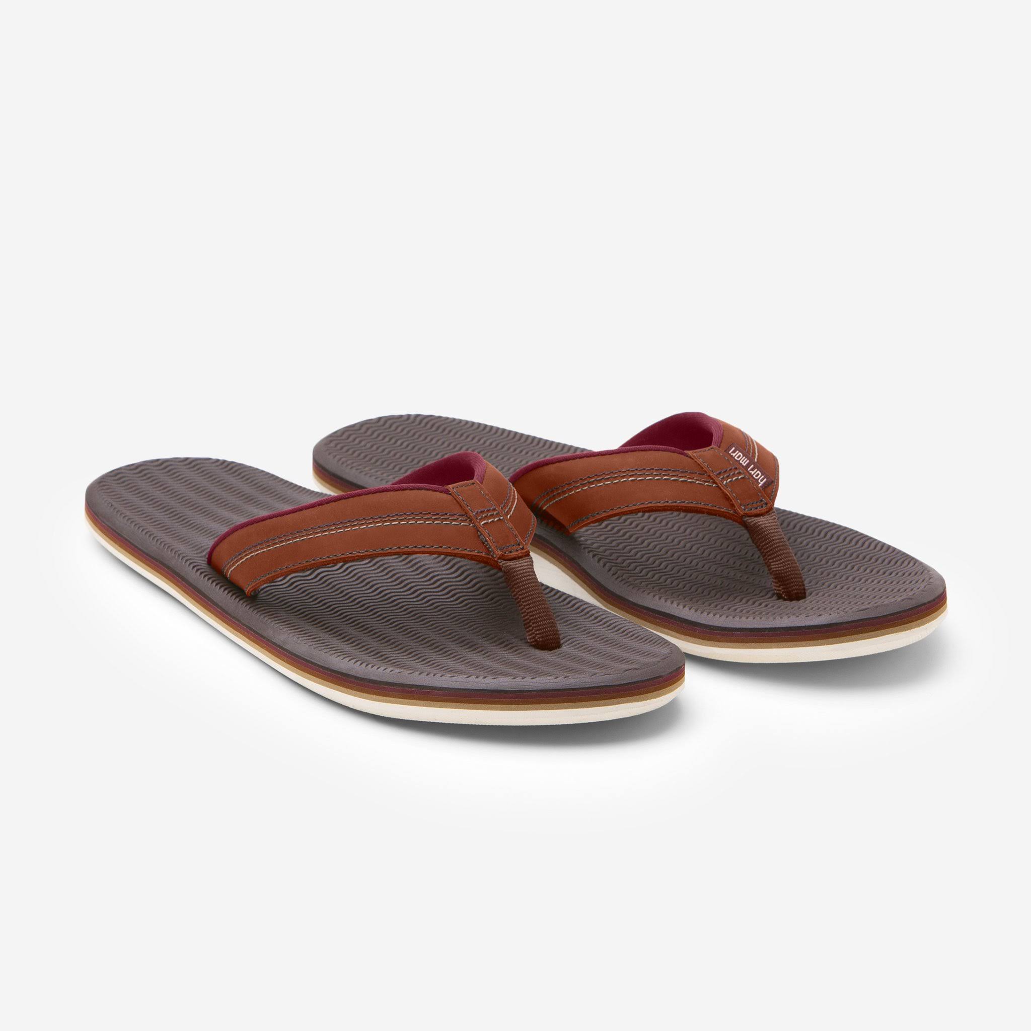 Hari Mari Brazos LX Flip Flop - Men's Brown, 12.LXNJZM_72EA