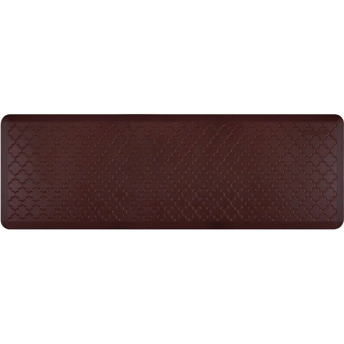 WellnessMats Estates Shades of Red Trellis - Floor mat - rectangular - 72.05 in x 24.02 in - VWPO1J_XT67