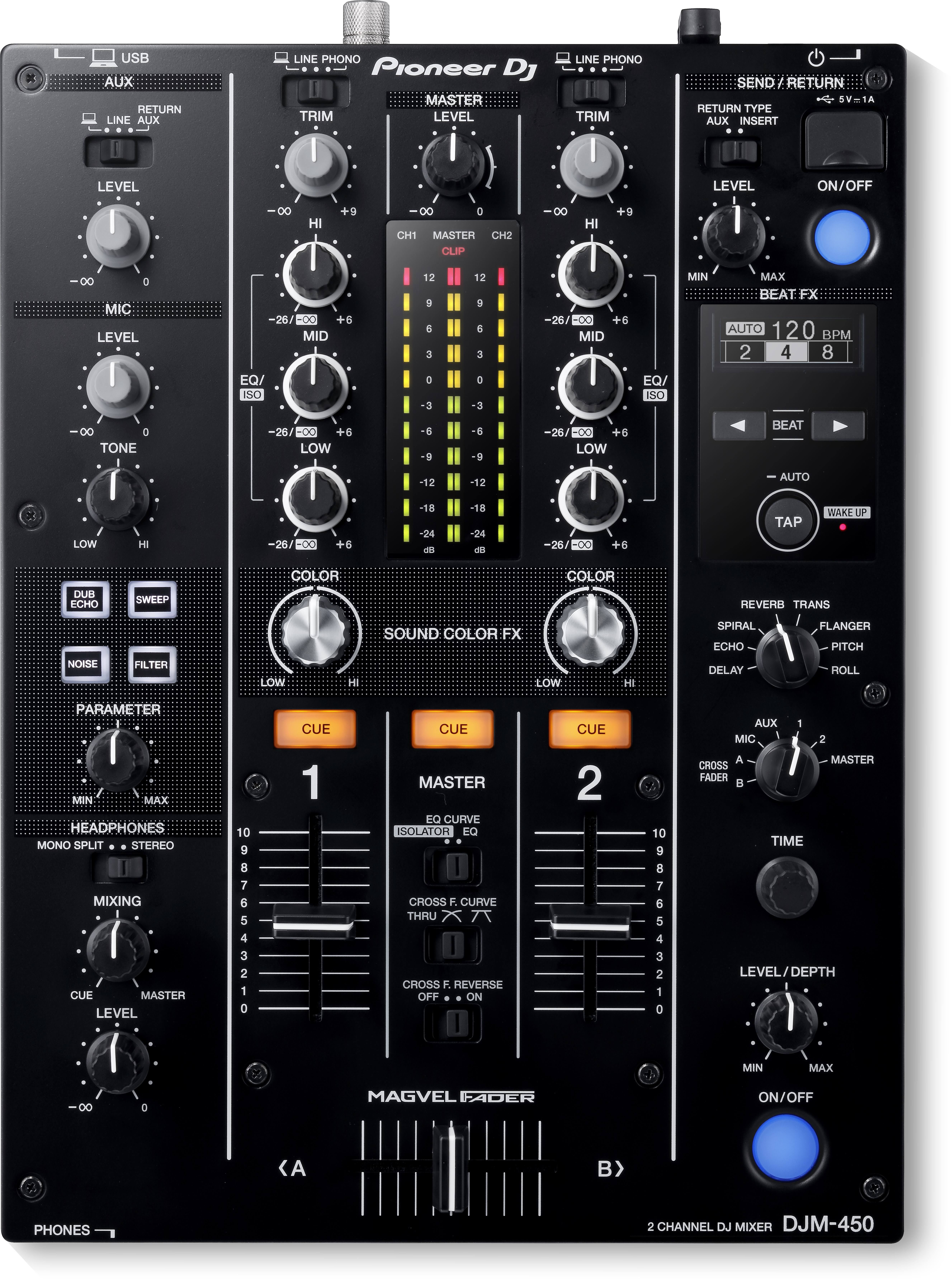 Pioneer DJ - DJM-450 2-Channel 64S22U_QAPX