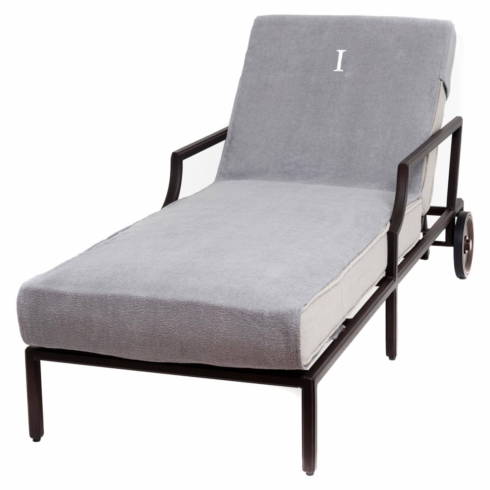 Linum Home Textiles Monogrammed Chaise Lounge COVER, WMCOGO_HPVV