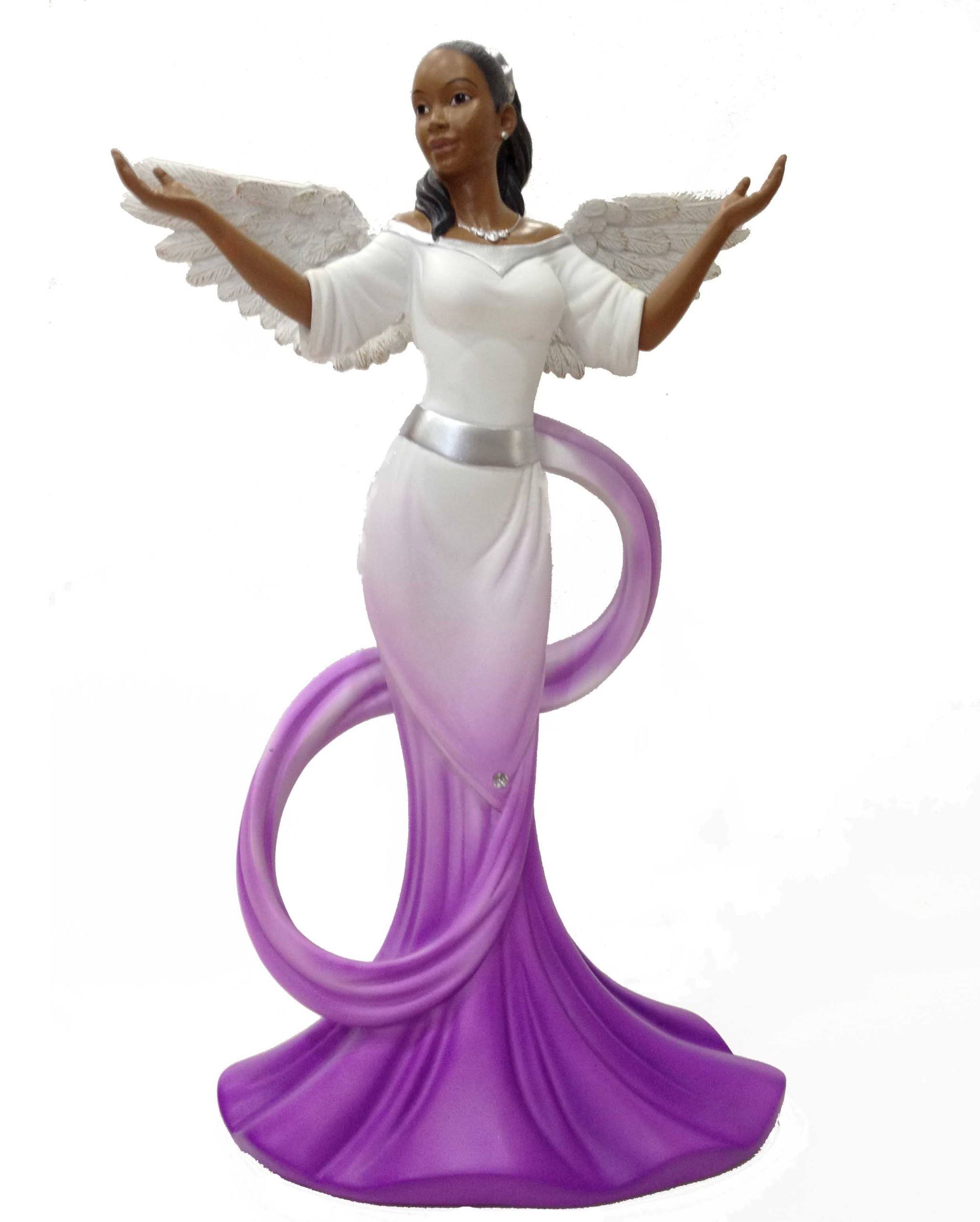 Sash Angel in Purple African American Angel IO2QPD_WX4F