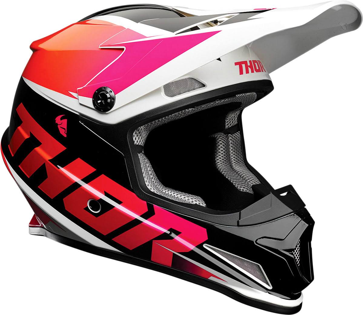 Thor Sector Fader Helmet - Orange/Magenta/Black - KME1X9_6X26 Thor Sector Fader Helmet - Orange/Magenta/Black - KME1X9_6X26