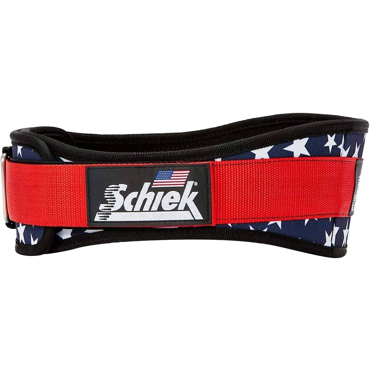 Schiek 2004 Lifting Belt - Stars Stripes - DF11WX_HF11