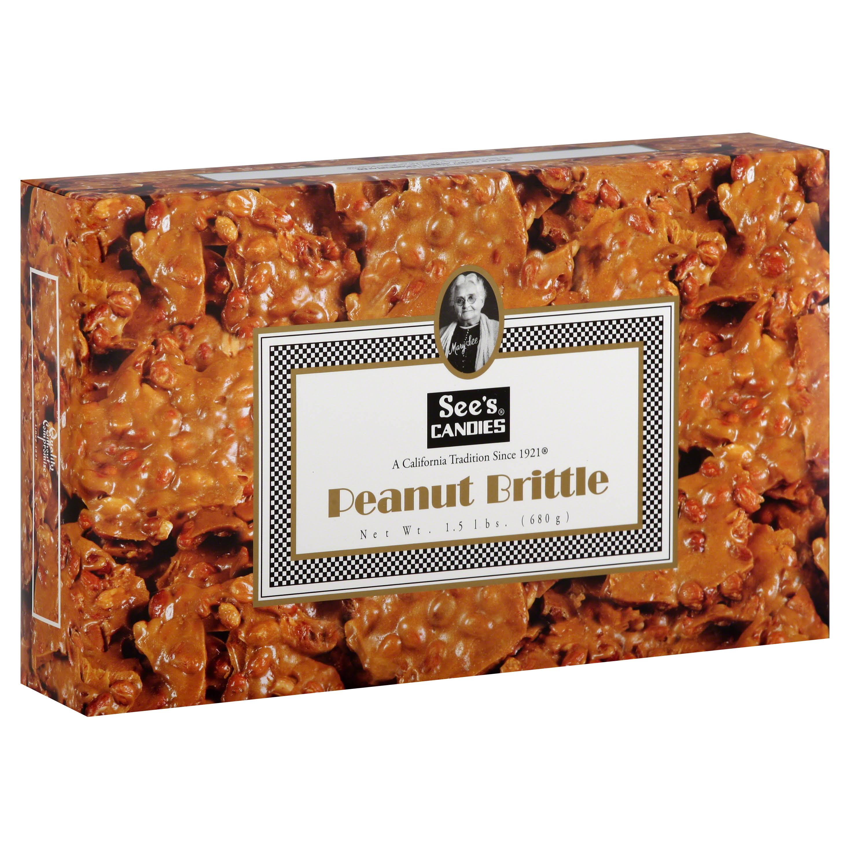Sees Peanut Brittle - 1.5 DKHXYW_9TIT