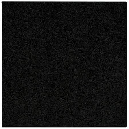 Solid Color Indoor Area Rugs, Black - 6' GKLMTY_85LZ