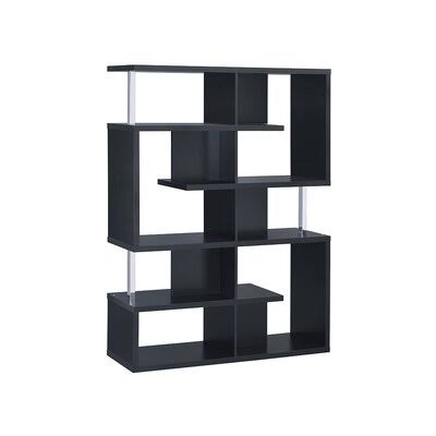 Ellman Geometric Bookcase Orren Ellis Color: Z4SZYJ_WMKV