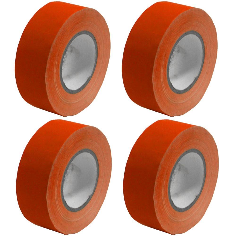 Seismic Audio - SeismicTape-Red602-4Pack - 4 Pack of 2 inch Red Gaffer's Tape - 60 Yards per 9LQOLD_AT34
