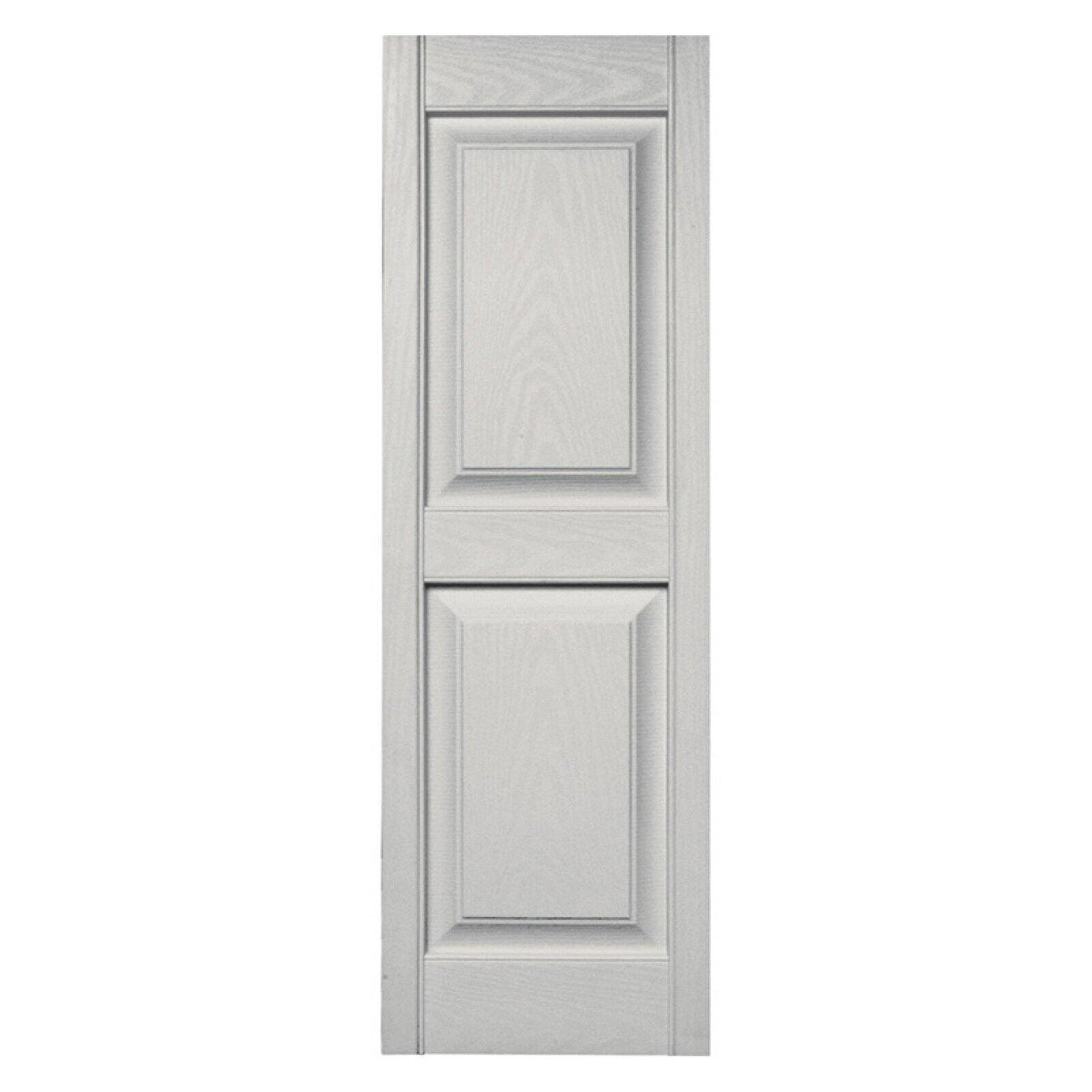 Builders Edge 15W in. Raised Panel Vinyl Shutters XNNOVD_Q3QN Builders Edge 15W in. Raised Panel Vinyl Shutters XNNOVD_Q3QN