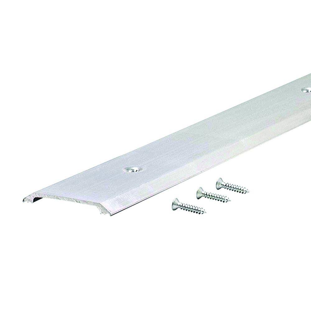 M-D Building Products Flat Top 2-1/2 in. x 76-1/2 in. Aluminum Saddle Threshold, Y5LHZU_SKKZ