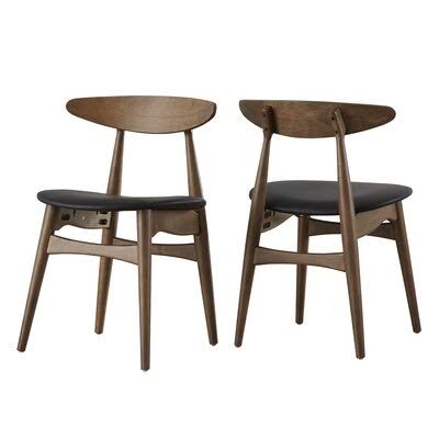 Galligan Side Chair Mercury Row Frame Color: Dark GSSSN4_VL0A