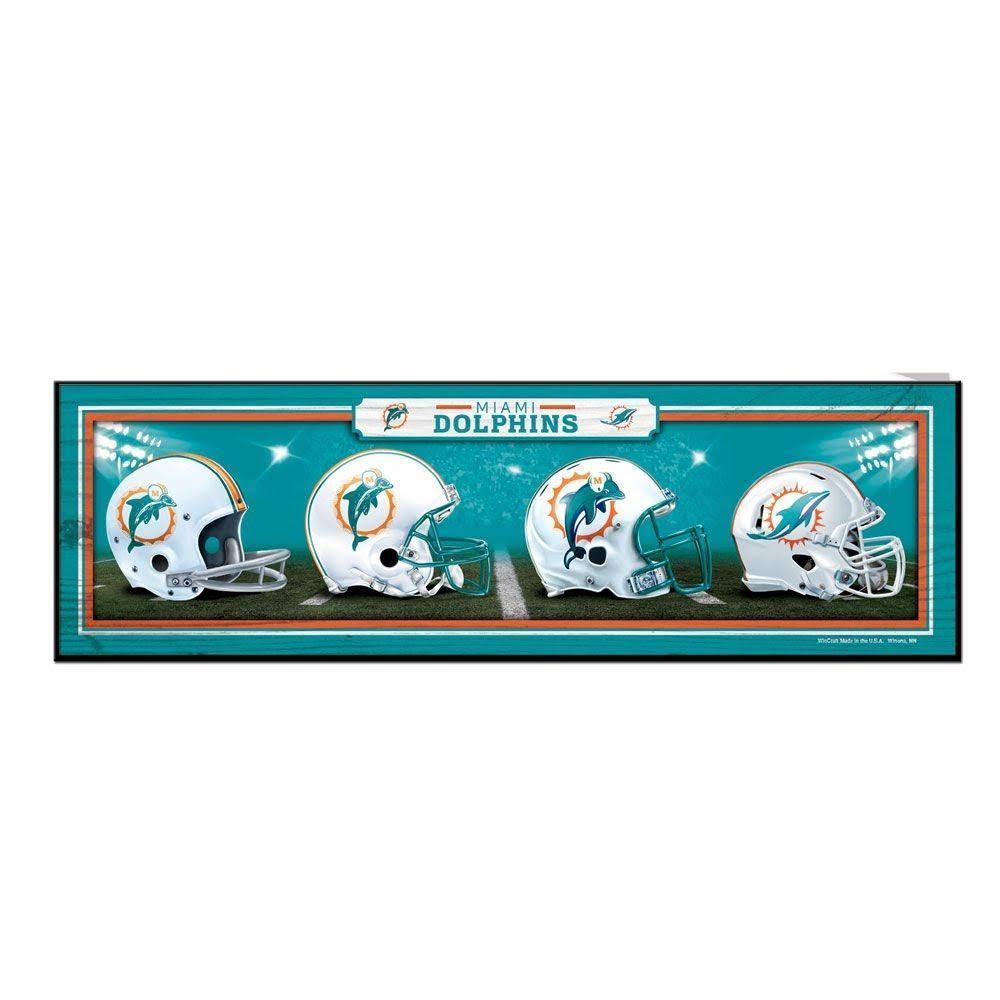 Miami Dolphins 9x30 Wood Sign - GGJQB8_RY0F