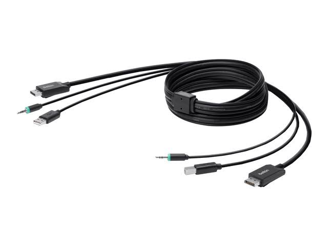 Belkin Secure KVM Combo Cable KVM audio cable - 6 W4FEAQ_FDNL