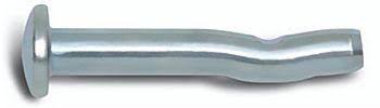 Powers 5552 3/8 x 4 Spike Mushroom Head Tamper Proof Anchor Carbon Steel 25 Anchor MHNFYI_EAAK