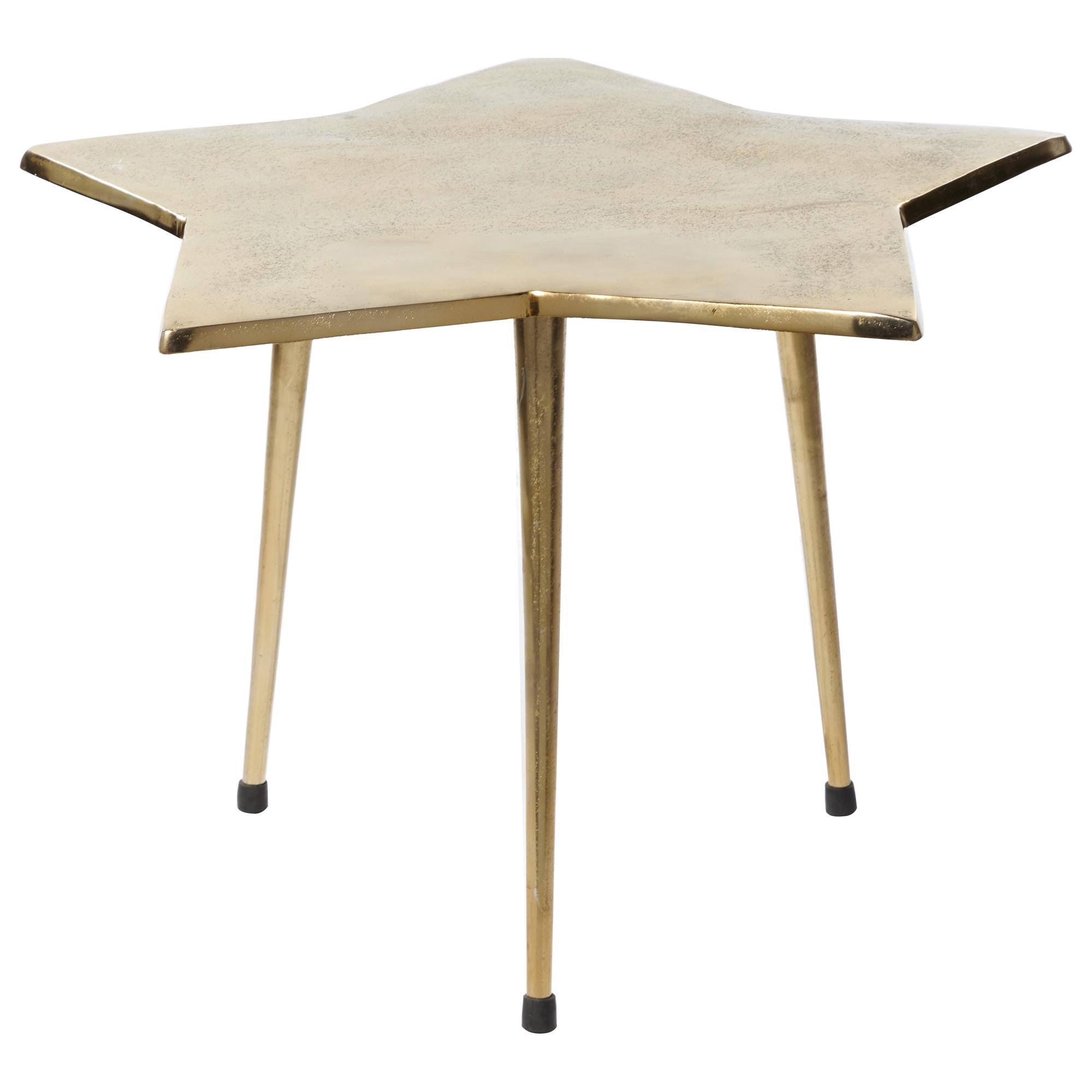 Litton Lane 28 in. Gold Aluminum Glam Accent QAQPDU_ZDJH