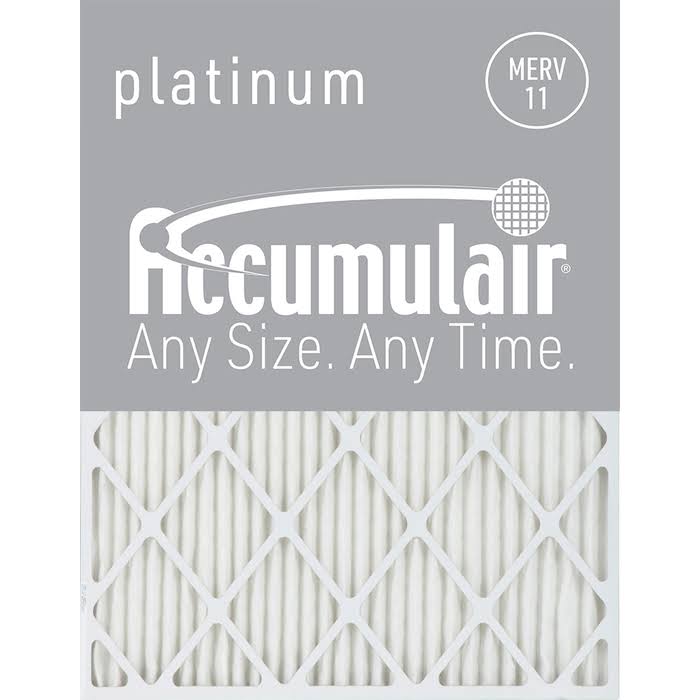 Accumulair Fa08X16_4 Pleated Air Filter, 8E0UME_MQL9