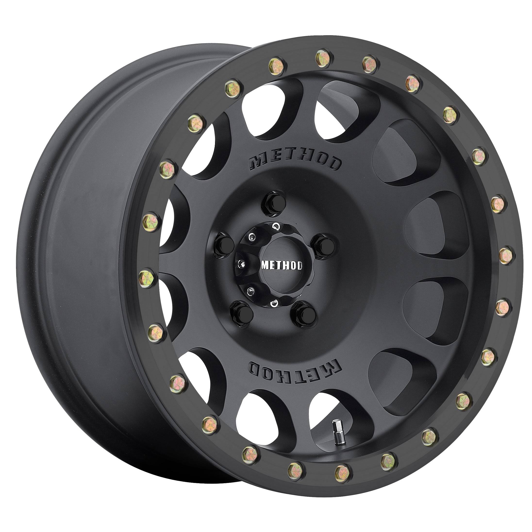 Method Mr105 Beadlock Matte Black Wheel 17x9 5x5 -IHERRX_RLFQ