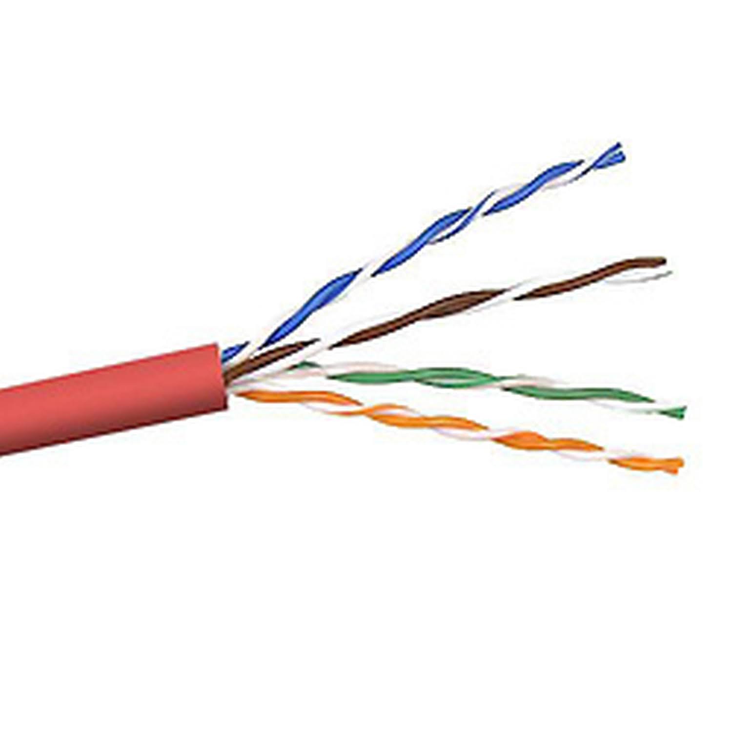 Belkin Cat5e Bulk Cable - 1000ft - Red A7L504-1000-H6IG0V_CNLZ