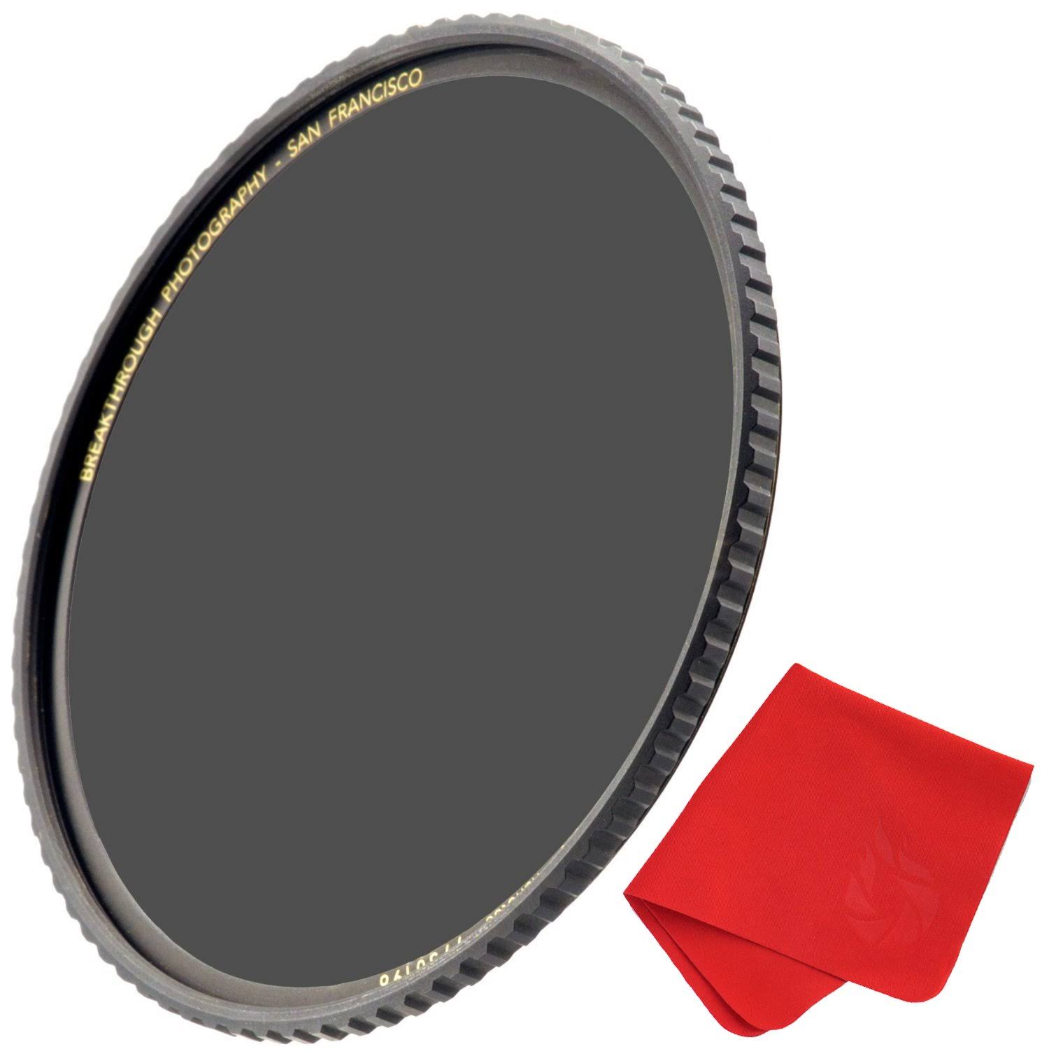 Breakthrough Photography 77mm X4 ND Traction Filter, 6 Stop, Schott Glass, Nanotec Coating, Double Threaded, Weather THCPSN_ULB3
