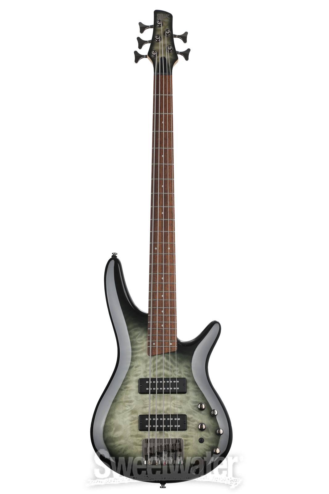 Ibanez SR405EQM 5-String Bass Guitar (Surreal Black Burst Gloss) C78ZZZ_ZD6J