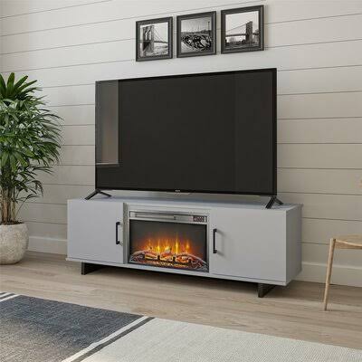 Genrich TV Stand for TVs Up to 60  FHABO1_IPMX