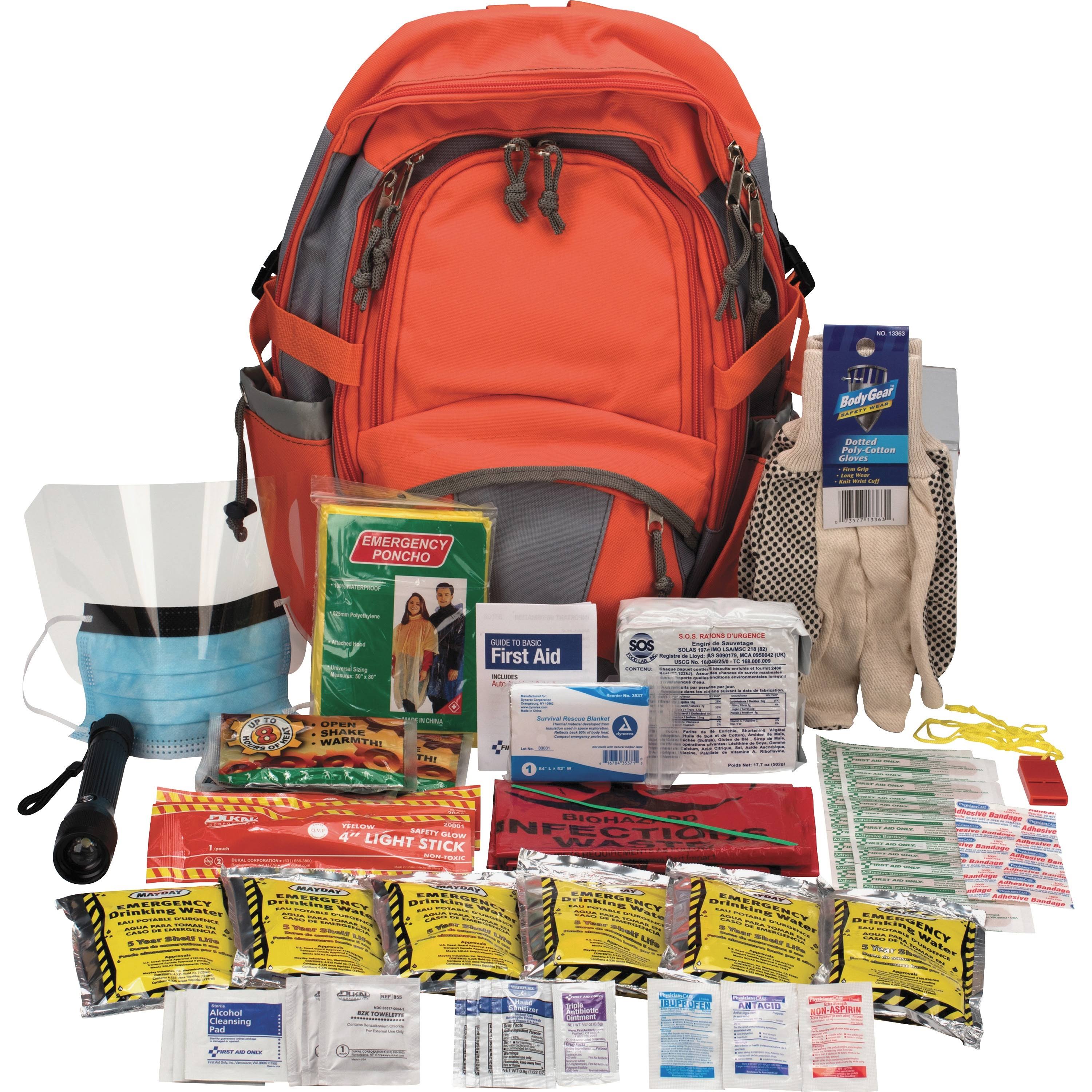 Emergency Preparedness First Aid Backpack, 63-XTRH7A_CJ27
