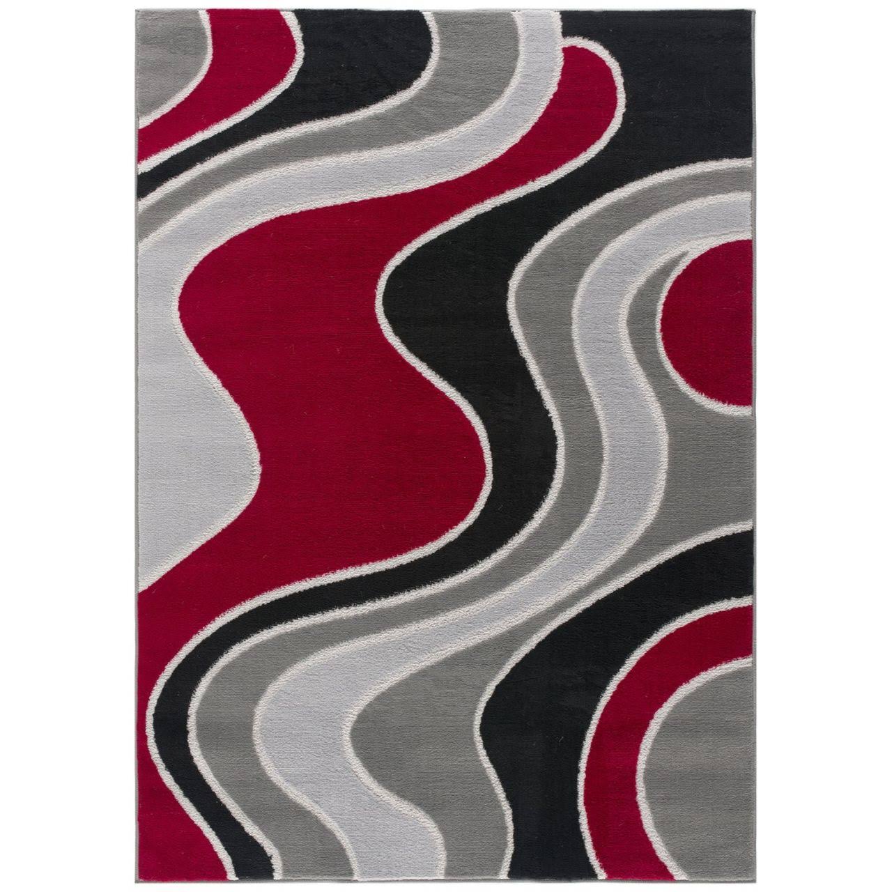 L'Baiet Sian Multicolor Graphic 8' x 10' Rug HW4TIC_2FIK