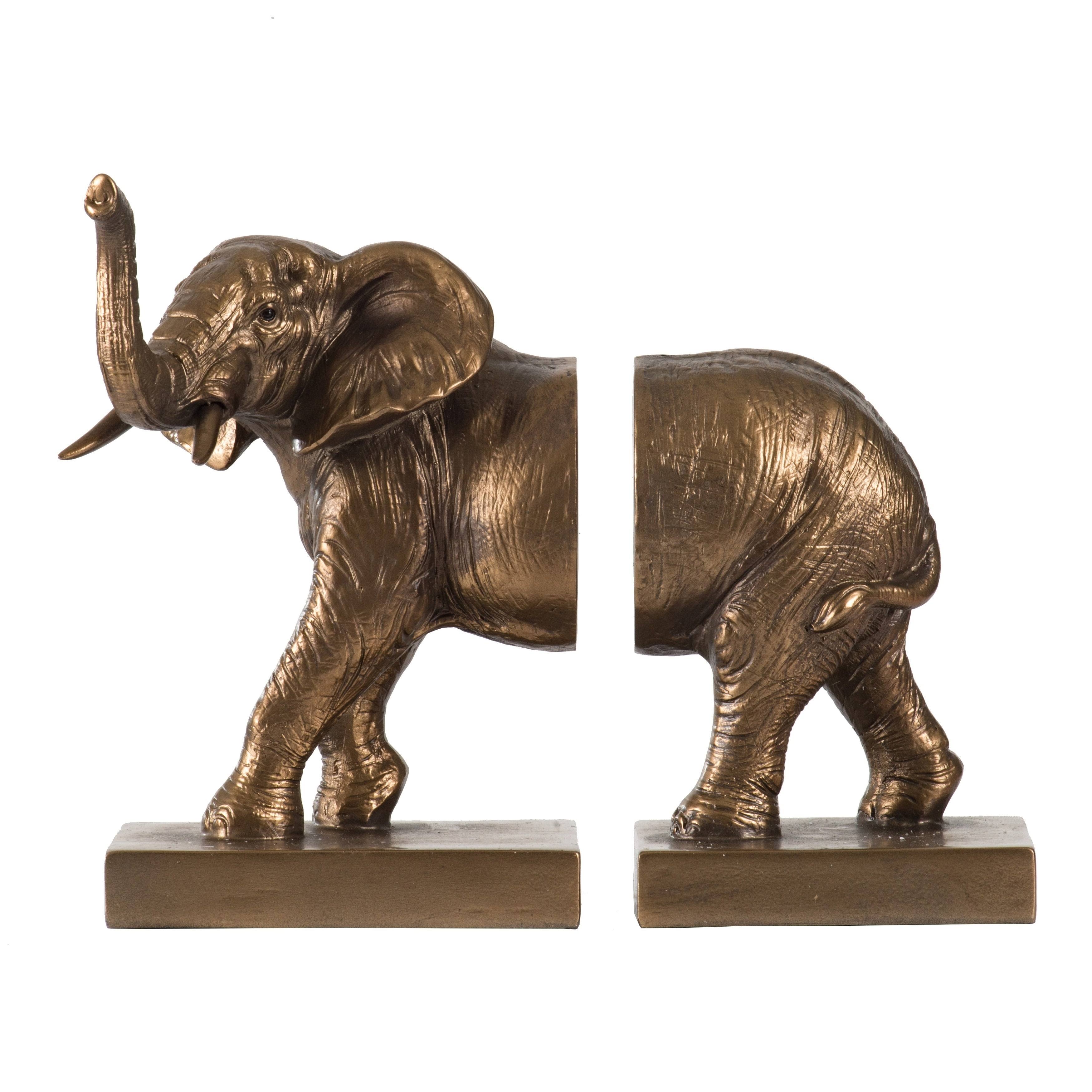 A B Home Copper Elephant Bookends (Set of 2) 1SQMRM_0KDW