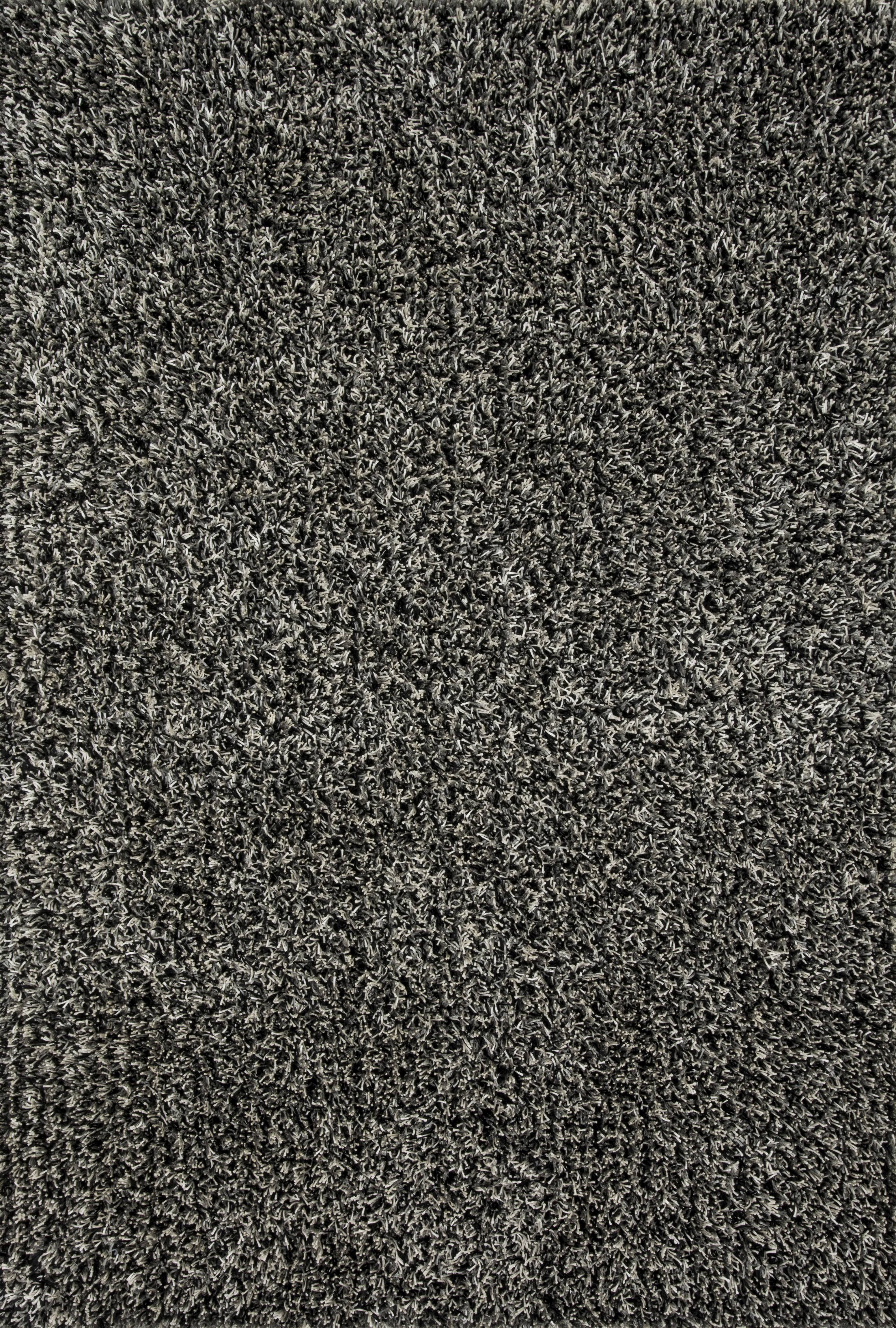 Loloi Carrera Shag CG-02 Salt and Pepper Rug - 7 ft 9 in x 9 ft 9 DMHOXX_RCBN