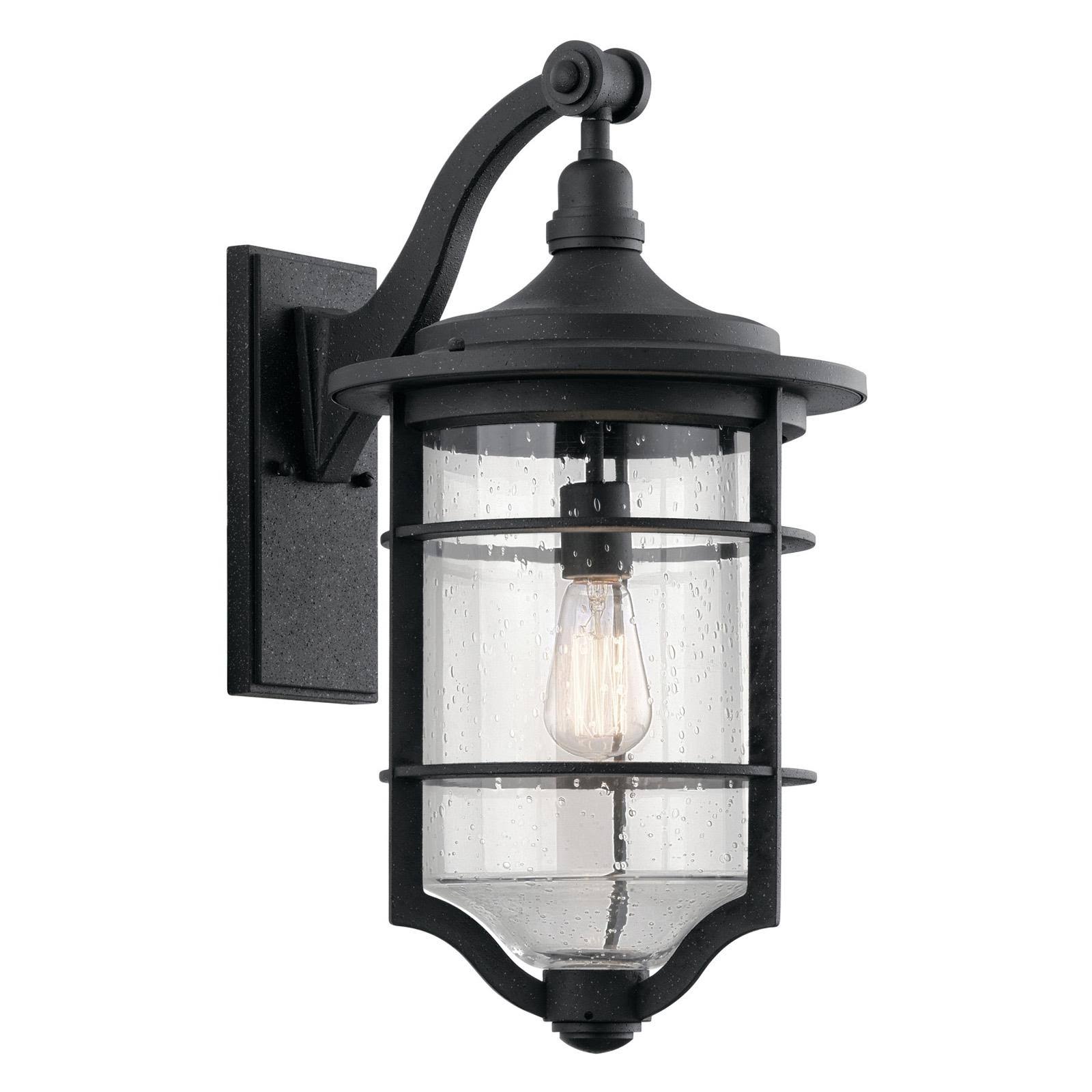 Kichler Lighting 49128DBK Royal Marine Outdoor Wall Light, Distressed DJG09L_KQH9