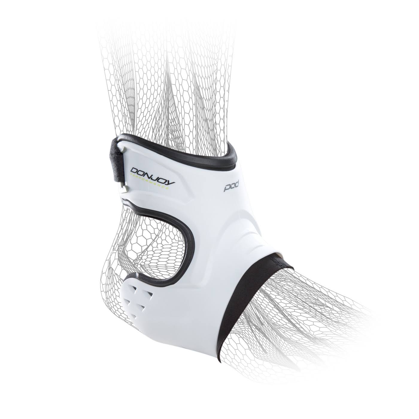 DonJoy Performance Pod Ankle Brace (Left/Medium/White) GGBGEZ_HKSU