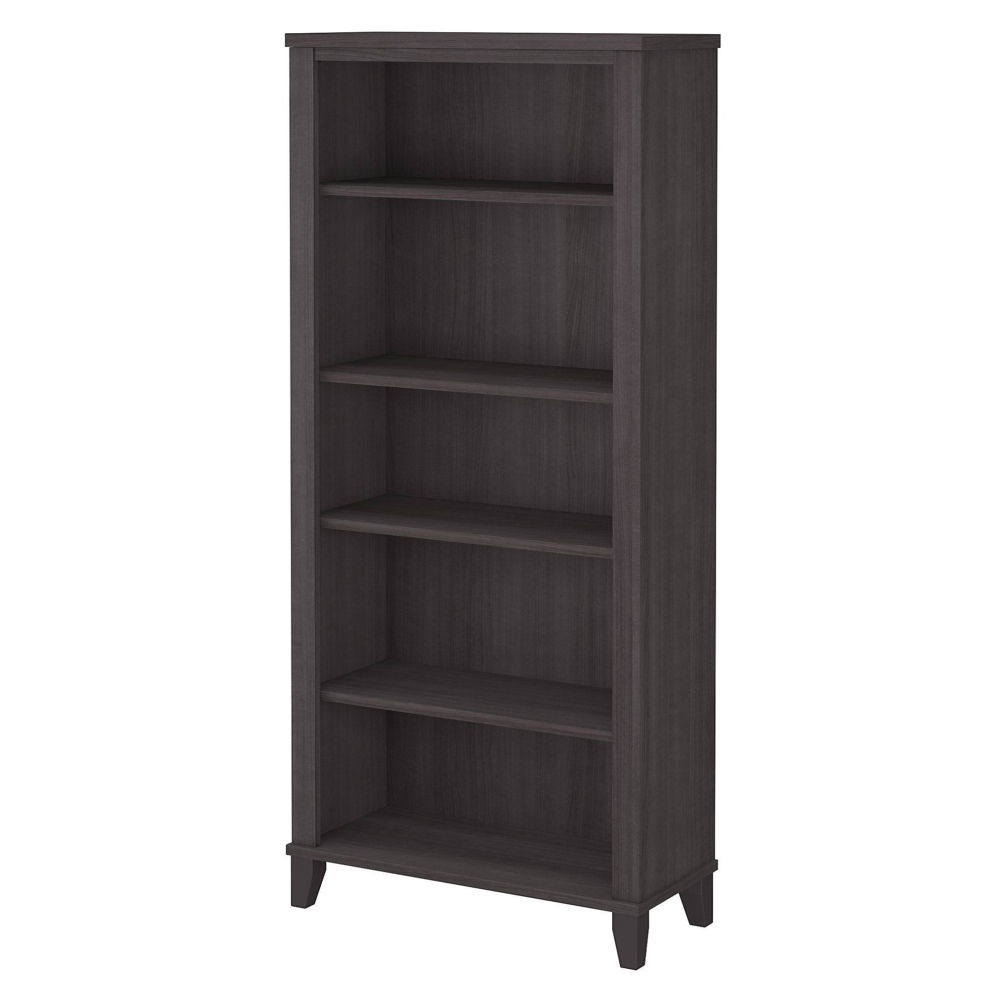 Copper Grove Shumen 5-Shelf Bookcase - Red - Cherry ZU20YP_TEPK