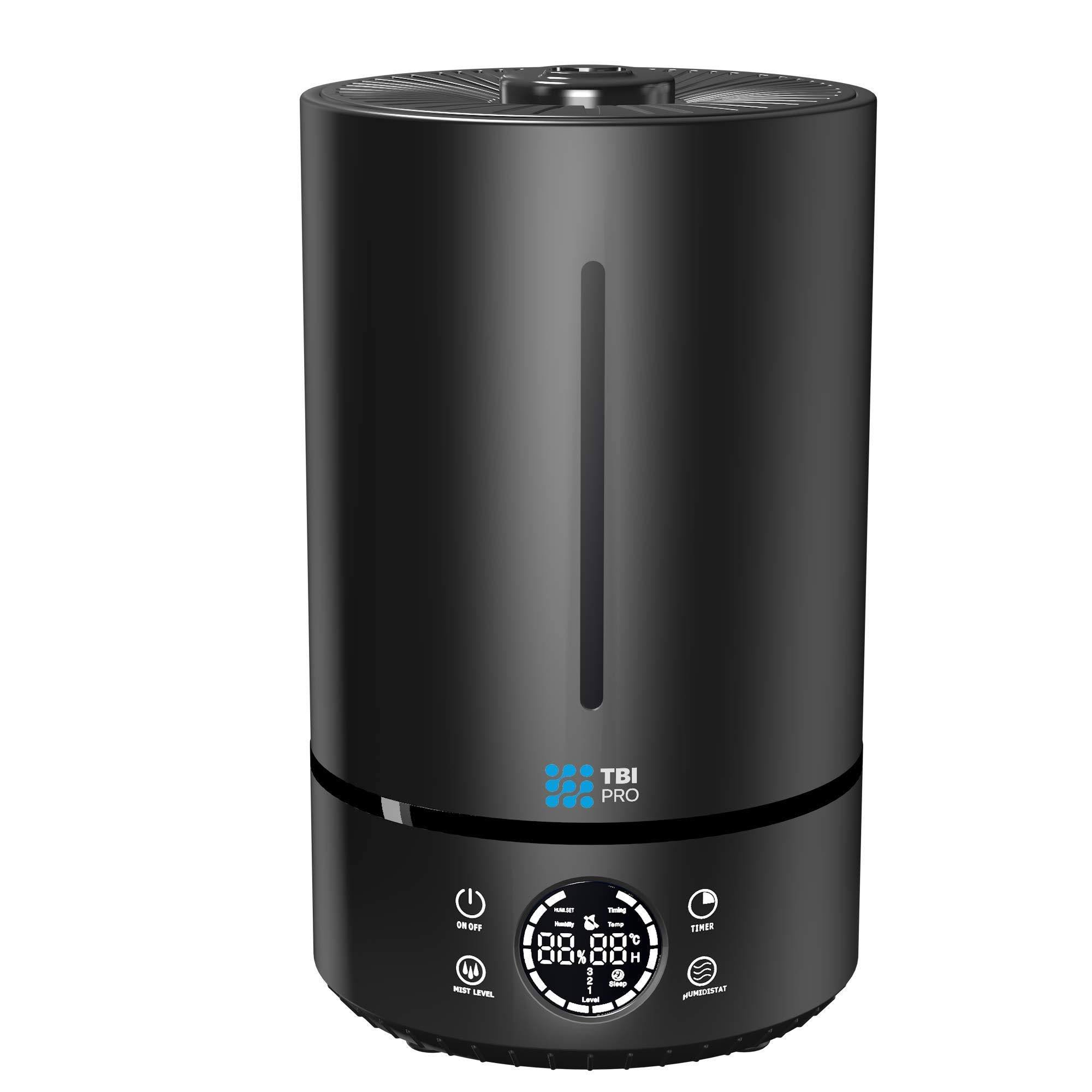 TBI Pro HUMIDIMASTER 6L Ultrasonic Humidifier with Top-Fill, 360° Nozzle for Home, AEMB74_9Y6W