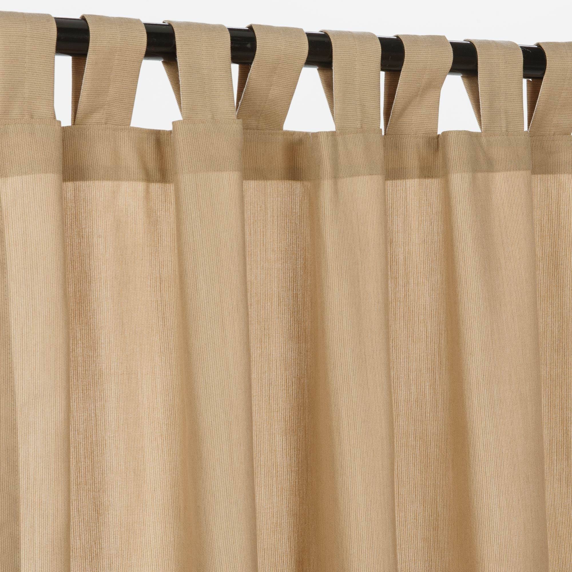 Pawleys Island Outdoor Curtain Panel - Spectrum Sand - NN4VOQ_QPDM