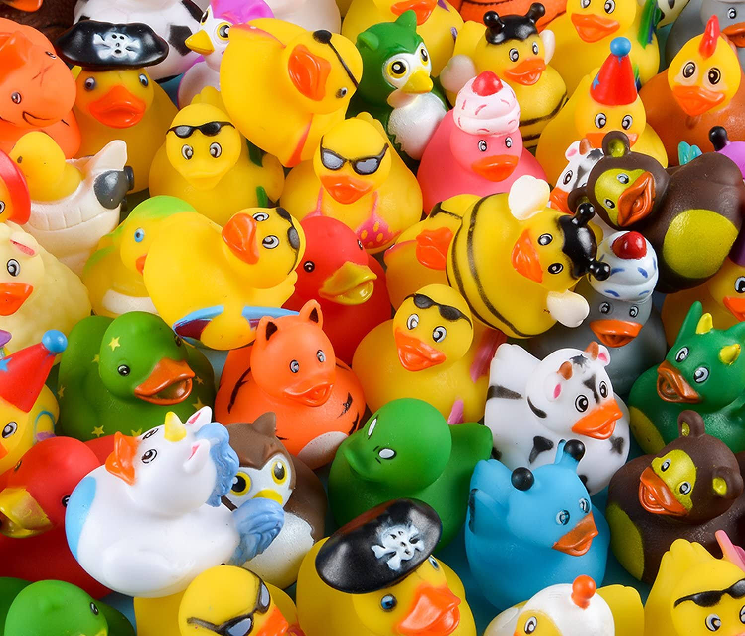 Rhode Island Novelty Assorted Rubber Ducks Set of LWEVOK_XQRC