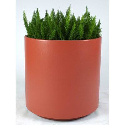 Junita Plastic Pot Planter Latitude Run Color Beige, Size GZZWMB_7GHL