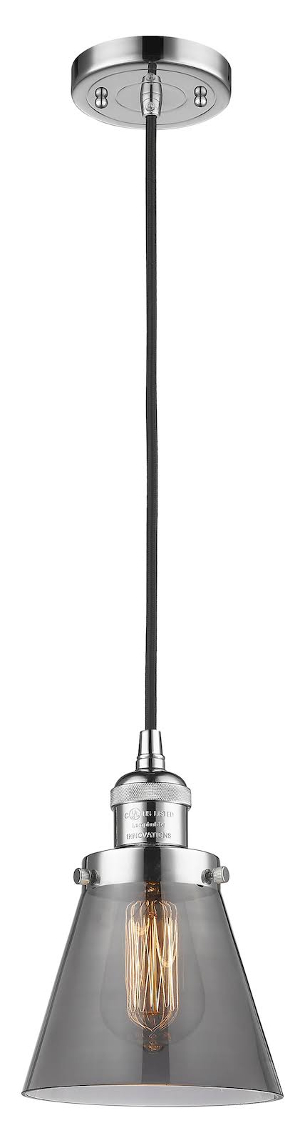Innovations Lighting-Small Cone 1 Light Mini Pendant-201C-PC-G63-MPSFN4_K0VC