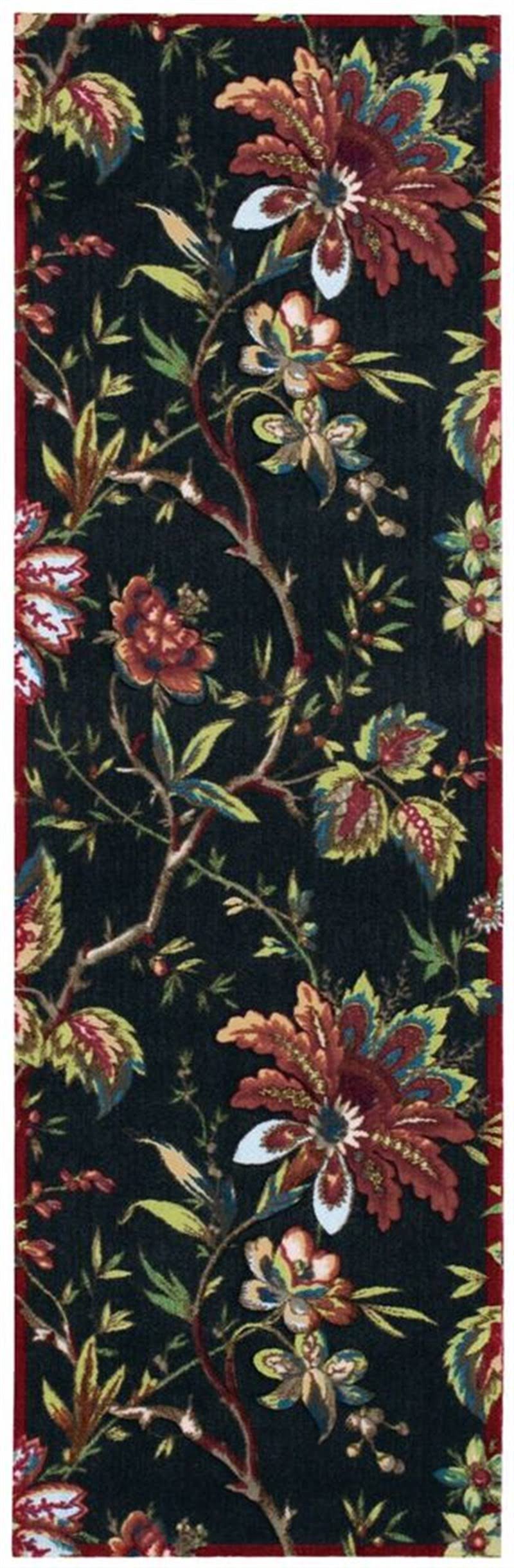 Waverly Artisanal Delight Polyester Noir Rug WAD06 - 2'D1ZLRL_52UT