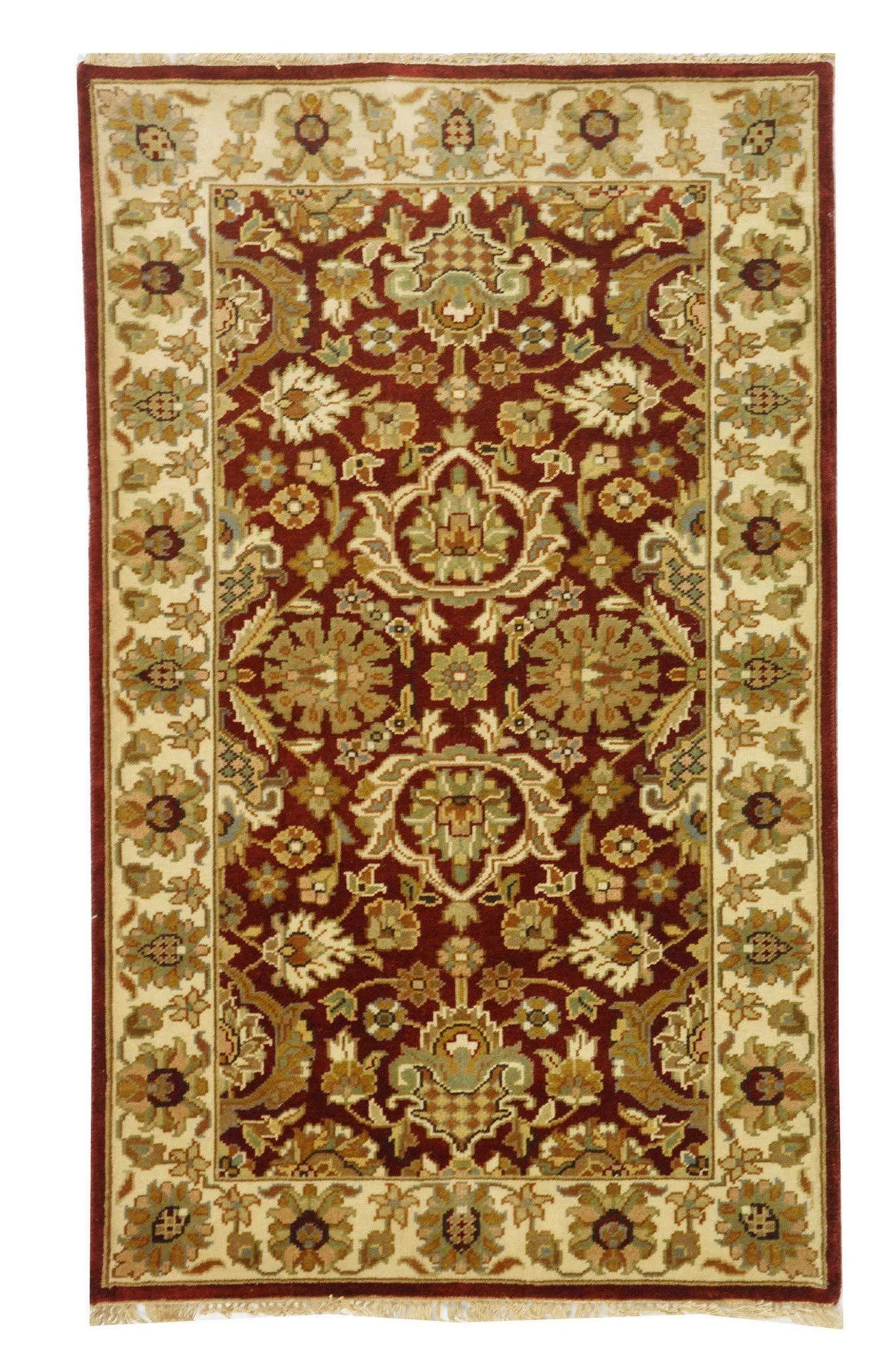 Safavieh Dynasty DY252A 8' Round Rust, Ivory KIKF01_9Z1L
