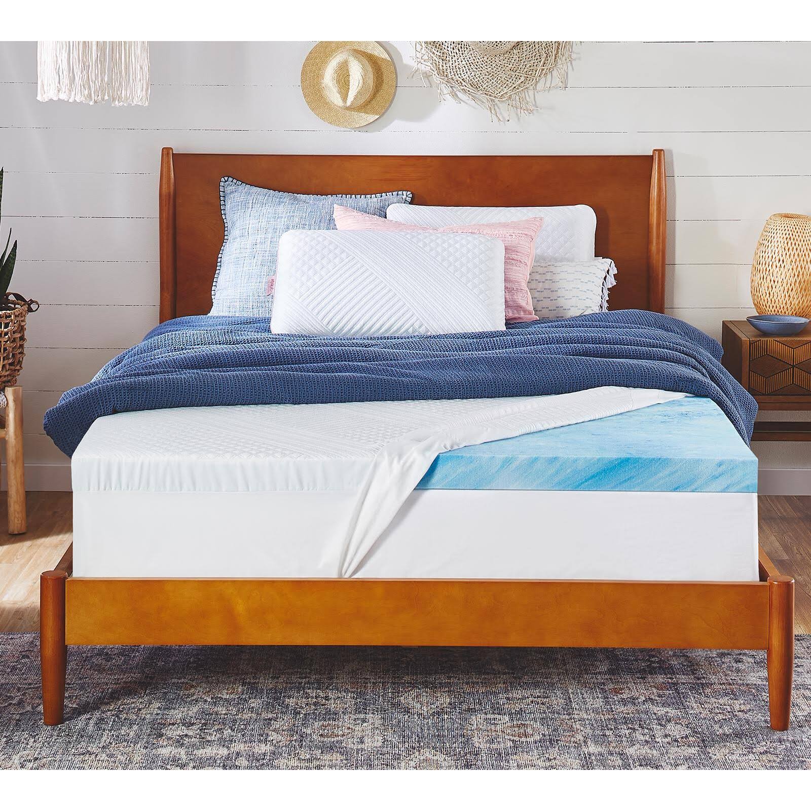 Nue by Novaform Full 3 inch Cooling Gel Memory Foam Mattress R4WOIU_7948