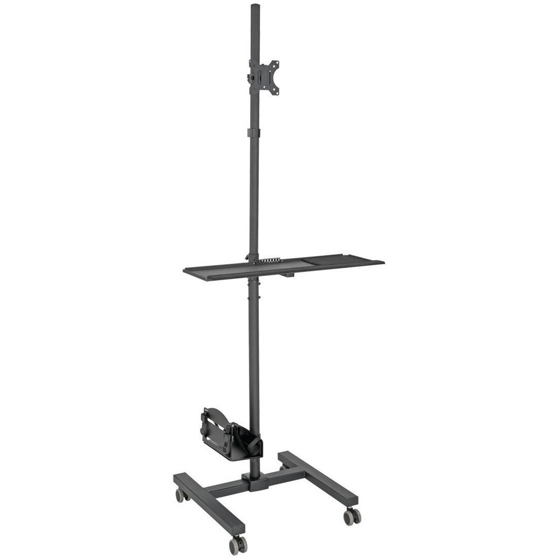 Tripp Lite DMCS1732S Mobile Workstation TV Floor Stand Cart Height-PWGXTW_8PIC
