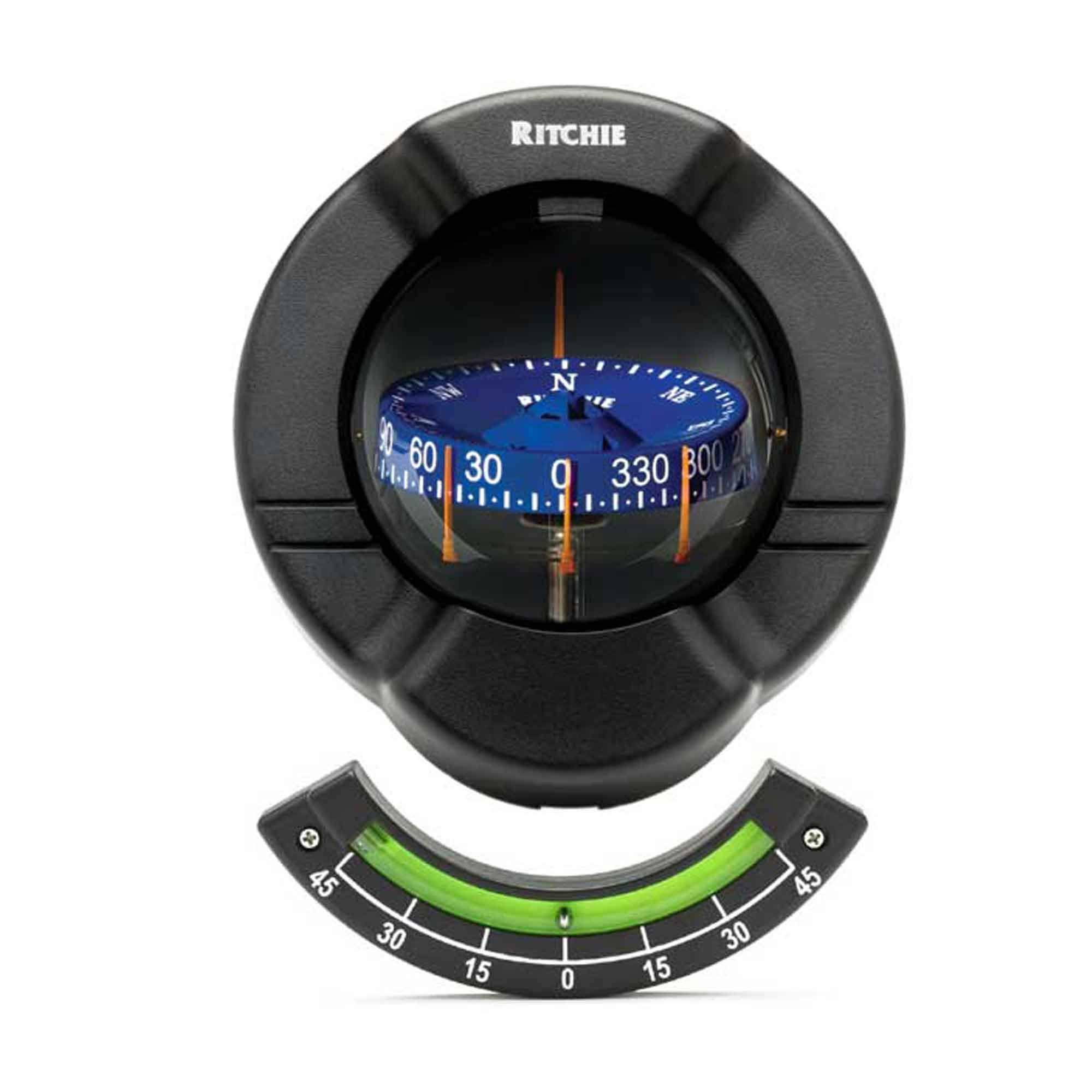 Ritchie SR-2 Venture Sail Boat Compass Clinometer Bulkhead Mount VTLYEE_6UTY