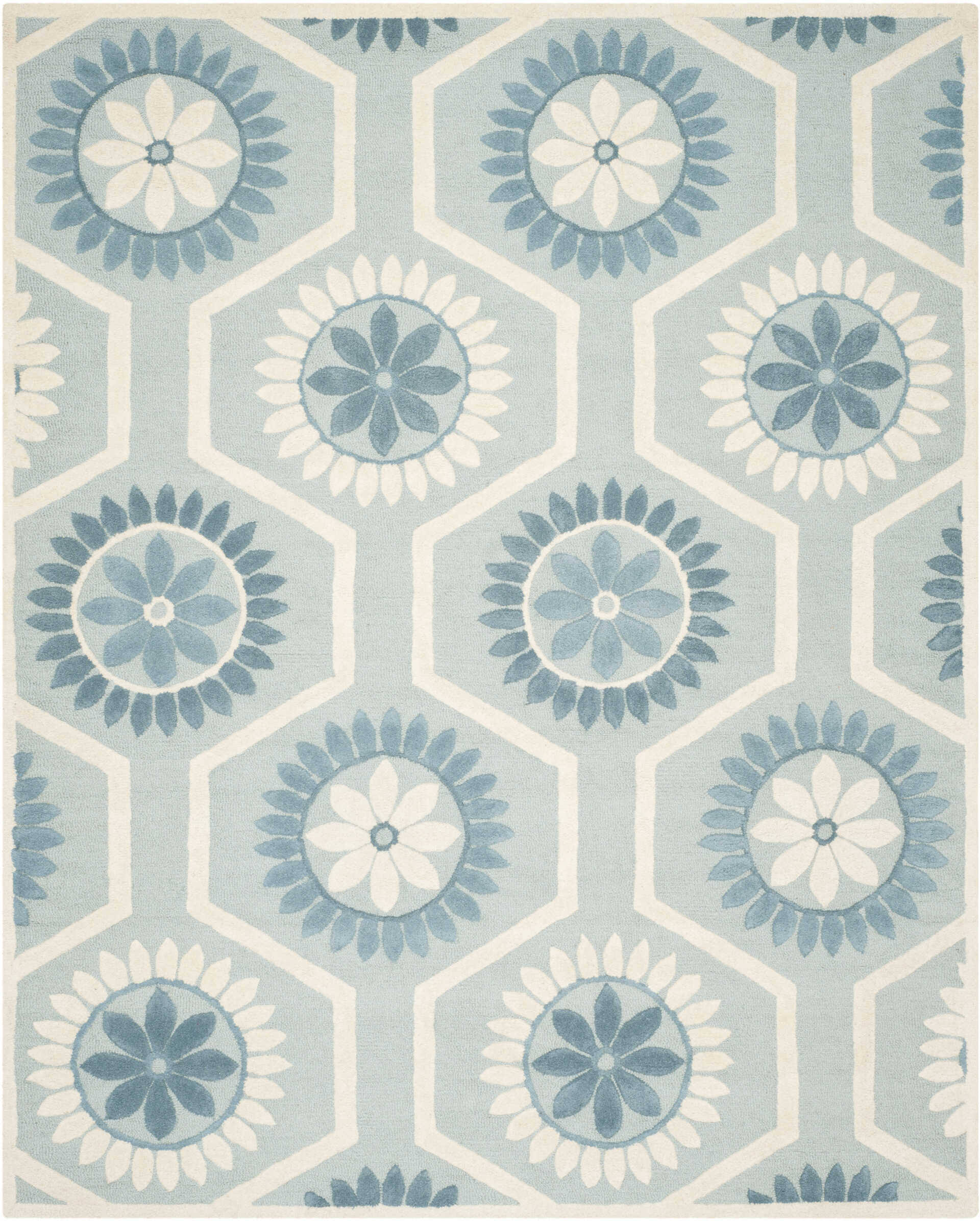 Safavieh Cambridge Blue Ivory 8' x 10' 2C7FCL_OJHI