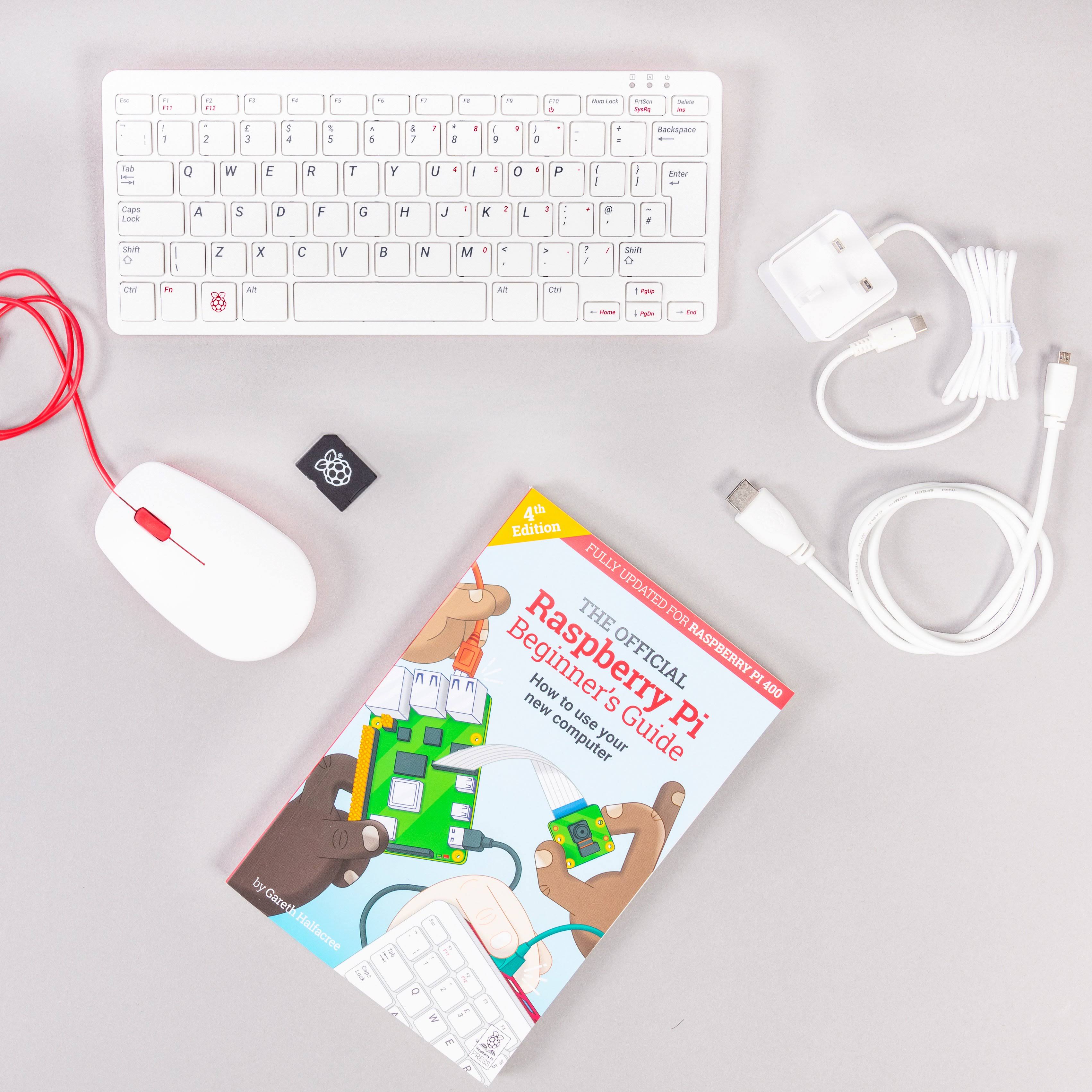 Raspberry Pi 400 Personal Computer Kit - UK QUD9CD_C14Q