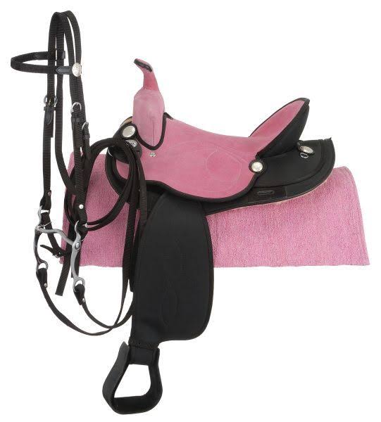 King Series Suede Seat Synthetic Trail Saddle ZTSABP_AVXI