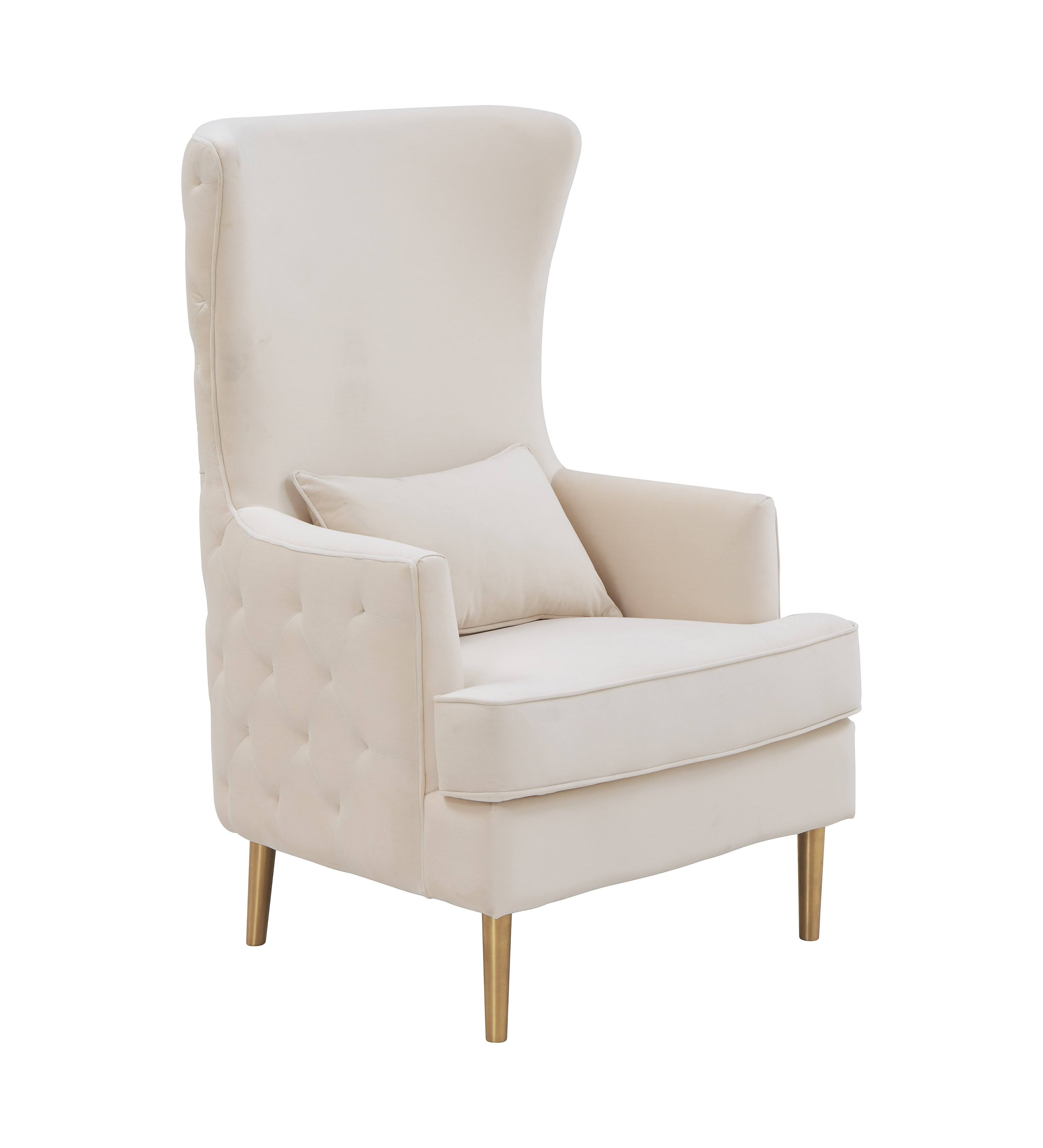 TOV Furniture Alina Cream Tall Tufted Back FPNDSC_UIRC