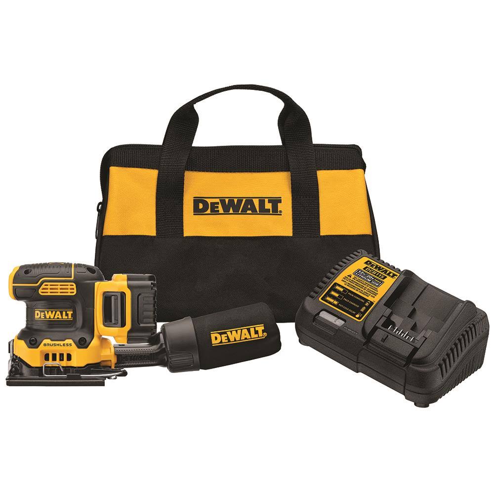 DeWalt DCW200P1 20V Max XR Cordless 1/4 Sheet Variable-Speed Sander POZDMS_OGGO